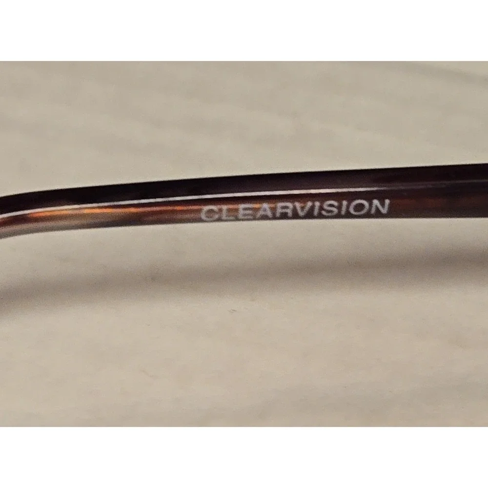 Clear Vision PETITE 34 Wine 49-17-130 Metal Full Rim Eyeglasses Frames Small
